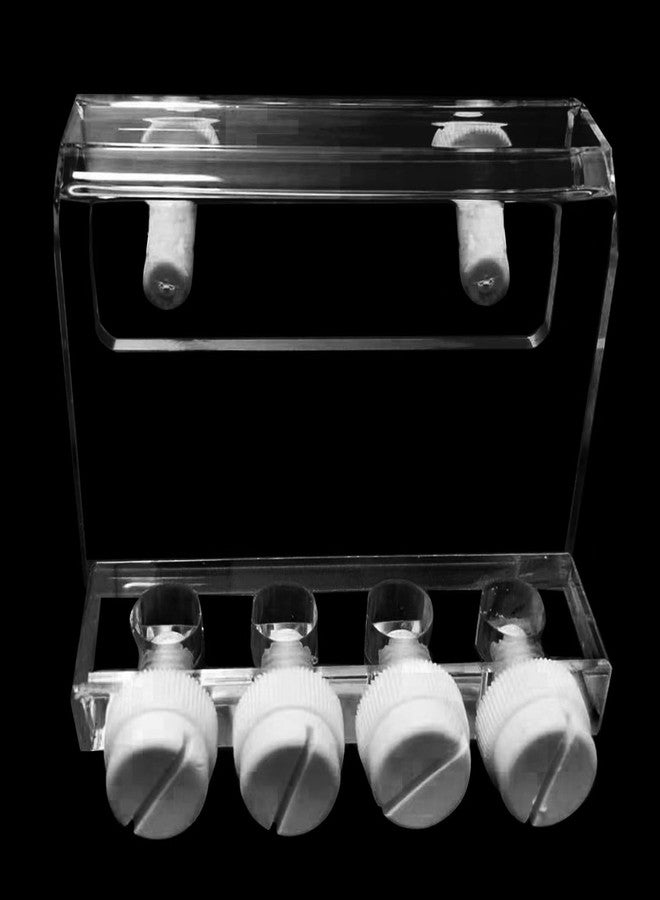 Saricho Aquarium dosing pump tubing holder Fixture,Dosing tubing holder for aquarium air pump accesories，Acrylic dosing container tube fixture holder for dosing pump（1 or 2 Pieces Pack） (1 Pieces Pack) - Image 2